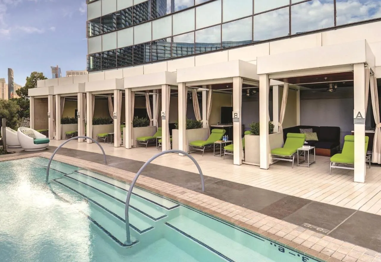 Hotel Vdara Studio Suite 011 Pool View Free Valet Parking Las Vegas United States