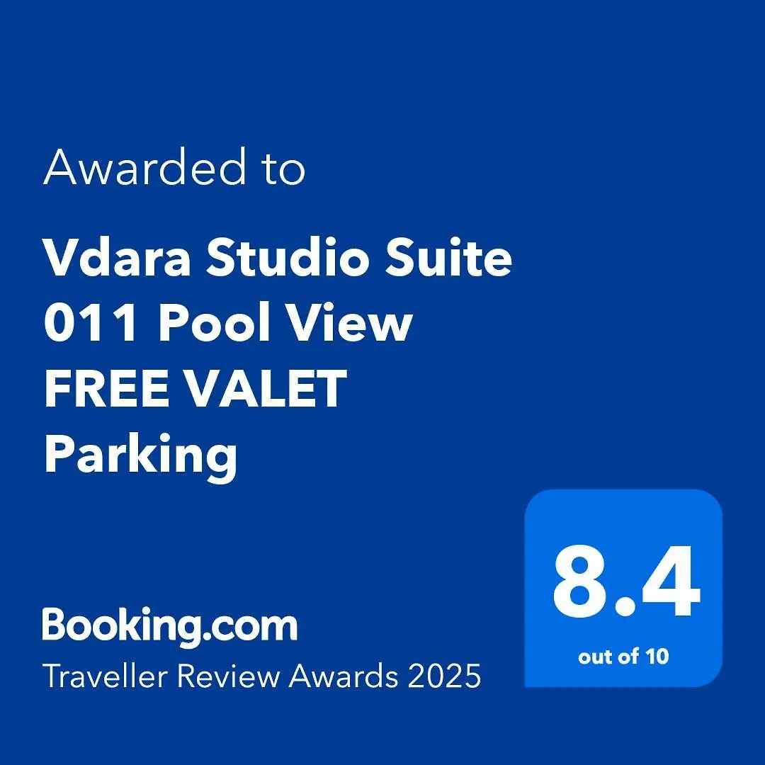 Vdara Studio Suite 011 Pool View Free Valet Parking Las Vegas Hotel